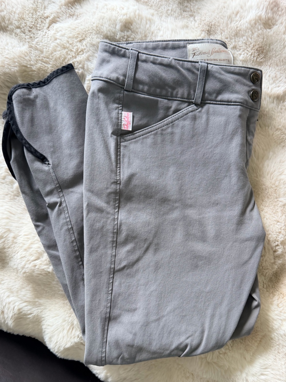 The Tailored Sportsman Gray Women's Riding Breeches